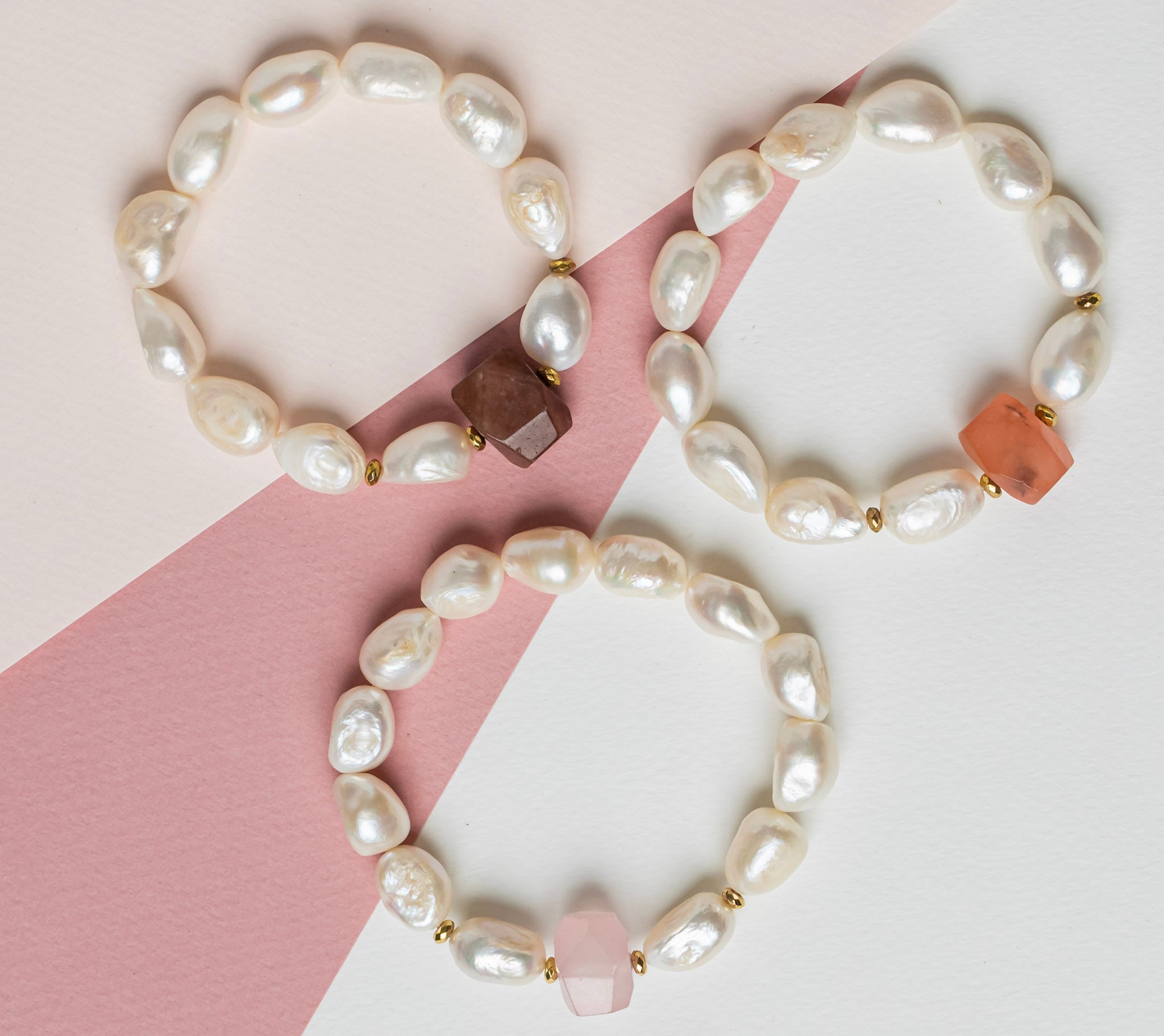 Jade Pearl Bracelets