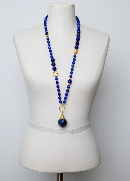 Long Necklace with removable pendant