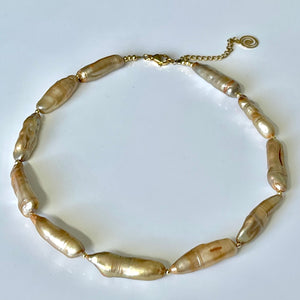 Champagne PEARL Necklace